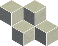 Rockstone Antracite Mozaika Cięta Mix 20,4x23,8