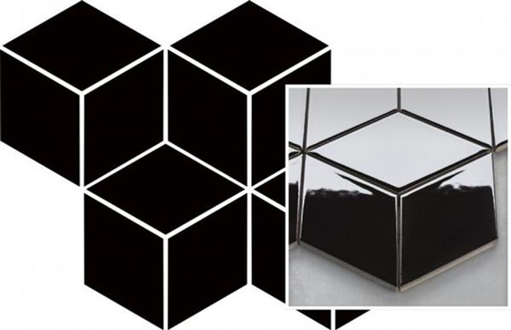 Uniwersalna Mozaika Prasowana Nero Paradyz Romb Hexagon 20,4x23,8