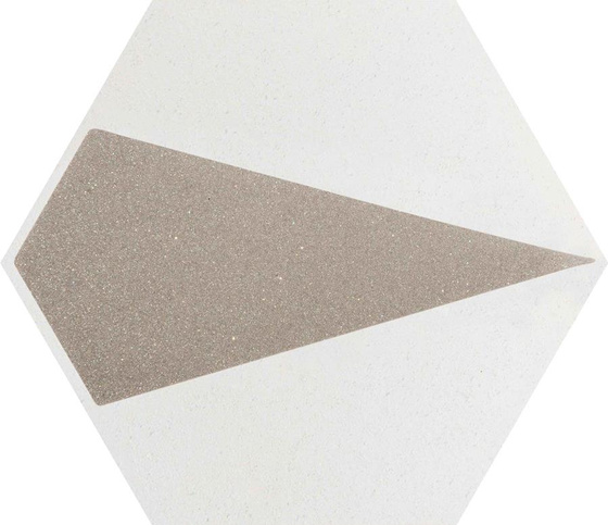 Esagon Concrete Silver Inserto A 19,8x17,1
