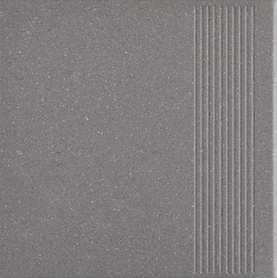 Bazo Nero Stopnica Prosta Sol-Pieprz Mat 30x30