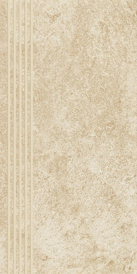 Flash Beige Stopnica Prosta Nacinana Półpoler 30x60