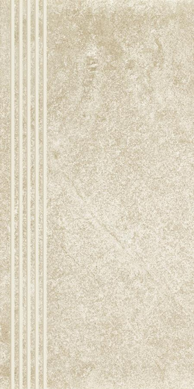 Flash Bianco Stopnica Prosta Nacinana Mat 30x60