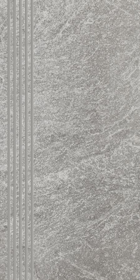 Flash Grys Stopnica Prosta Nacinana Mat 30x60