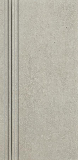 Rino Grys Stopnica Prosta Nacinana Mat 29,8x59,8