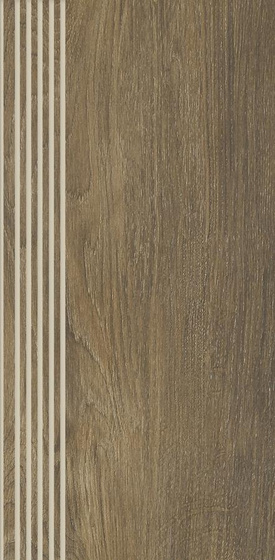 Roble Brown Stopnica Prosta Nacinana Mat 29,4x59,9