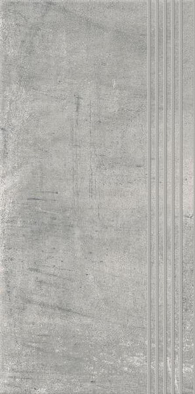 Hybrid Stone Grys Stopnica Prosta Nacinana 29,8x59,8
