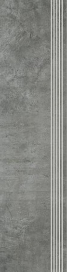 Scratch Nero Stopnica Prosta Nacinana Mat 29,8x119,8