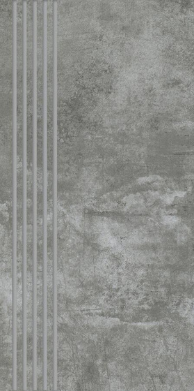 Scratch Nero Stopnica Prosta Nacinana Półpoler 29,8x59,8