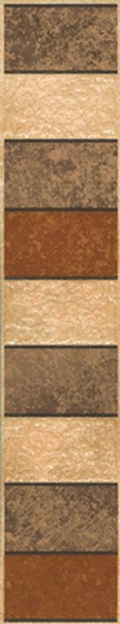 Rufus Beige Listwa Mat 7,7x40