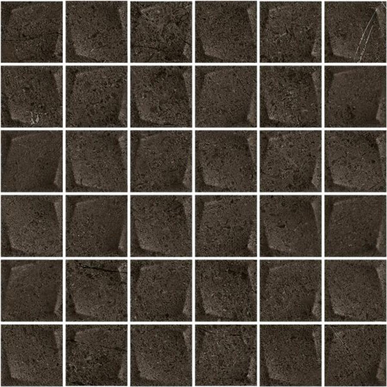 Minimal Stone Nero Mozaika Prasowana K 4,8x4,8 29,8x29,8
