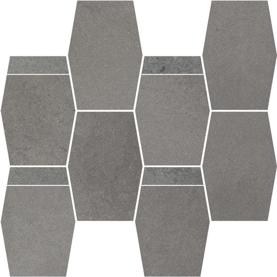 Naturstone Grafit Mozaika Cięta Hexagon Mix 28,6x23,3
