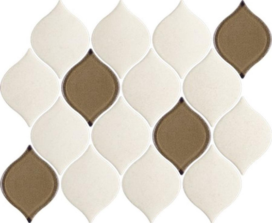 Mistysand Crema Mozaika Prasowana Arabeska Mix 26,5x20,2