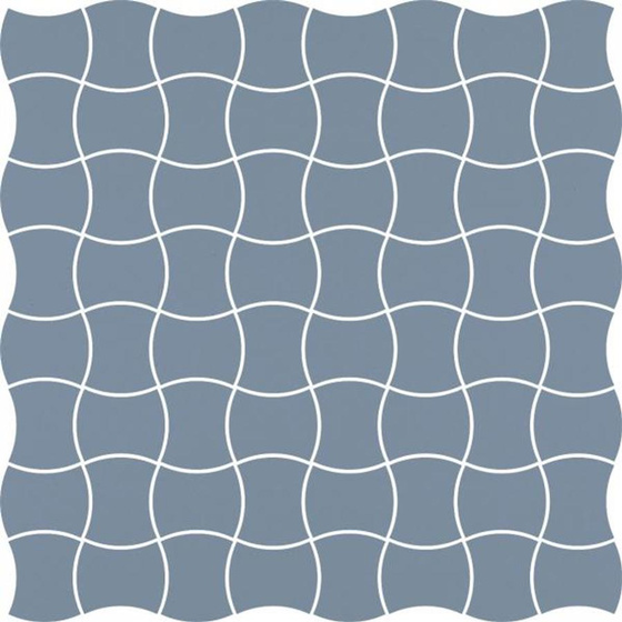 Modernizm Blue Mozaika Prasowana K 3,6x4,4 30,8x30,8