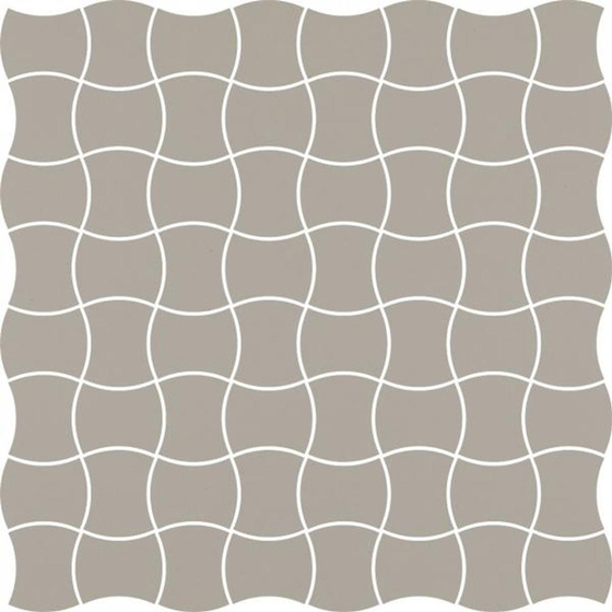 Modernizm Grys Mozaika Prasowana K 3,6x4,4 30,8x30,8