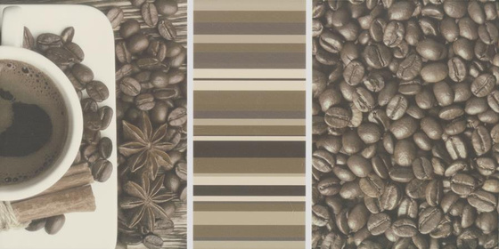 Vivida Bianco Inserto Cafe B 30x60