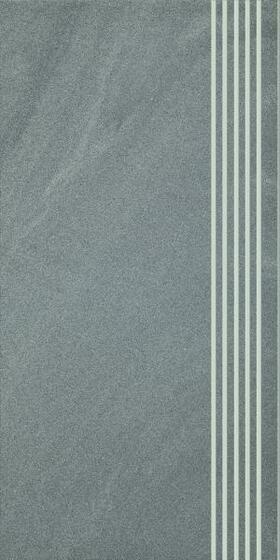 Arkesia Grigio Stopnica Prosta Nacinana Mat 29,8x59,8