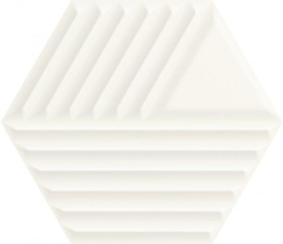 Woodskin Bianco Heksagon Struktura C 19,8x17,1