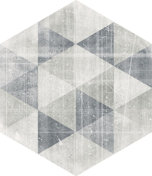 Hexx Universum Motyw Grigio Heksagon 26x26