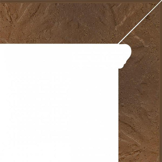 Semir Beige Cokół 2-El Prawy 8,1x30