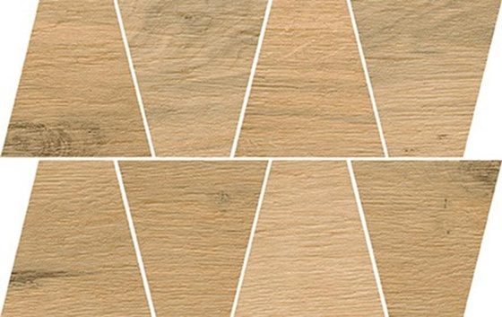 Natural Beige Mosaic Trapeze 19x30,6