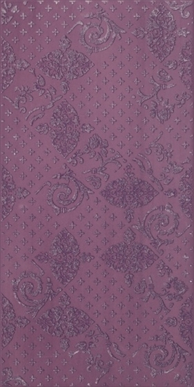 Inserto Luciola Viola Damasco 30x60