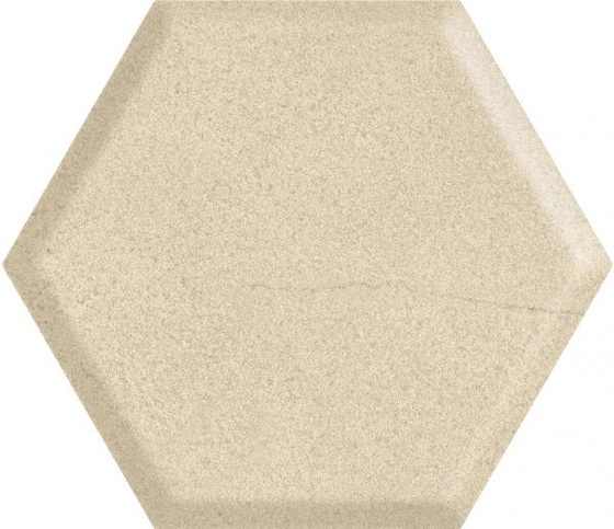 Serene Beige Heksagon Struktura 19,8x17,1