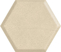 Serene Beige Heksagon Struktura 19,8x17,1