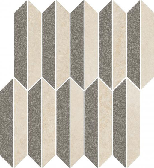 Mystic Shadows Beige Mozaika Cięta Mix Mat 27,4x29,8