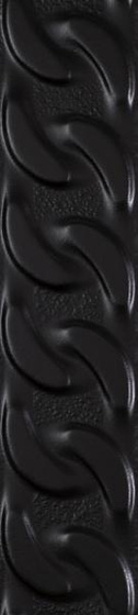 Fashion Spirit Black Listwa Struktura Mat 9x39,8