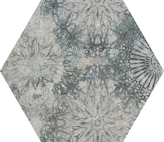 Sweet Grey Heksagon Struktura Połysk 19,8x17,1