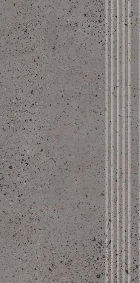 Industrialdust Grys Stopnica Nacinana Mat 29,8x59,8