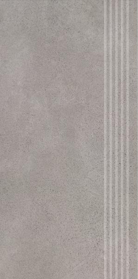 Silkdust Grys Stopnica Prosta Nacinana Półpoler 29,8x59,8
