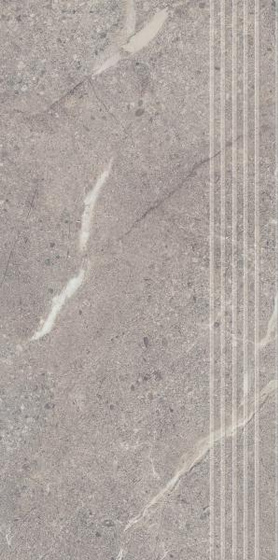Sunnydust Grys Stopnica Prosta Nacinana Mat 29,8x59,8