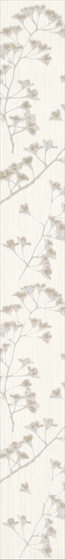 Listwa Sorenta Bianco Kwiaty 7x60