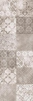 Twin Taupe Patchwork 25x75