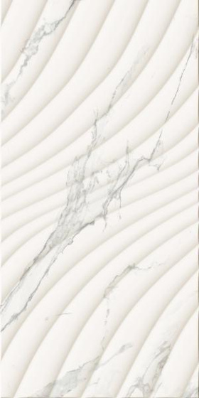 U112 Bianco Struktura Połysk 30x60