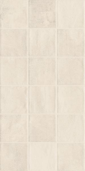 Moha White Square Glossy Struktura 30x60