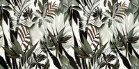 Rainforest Leaves Sat 59,8x119,8