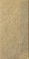 Eremite Beige Stopnica Prosta Struktura Mat 30x60