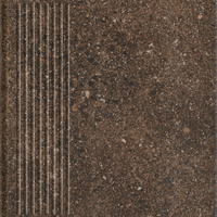 Granitos Brown Stopnica Prosta 30x30