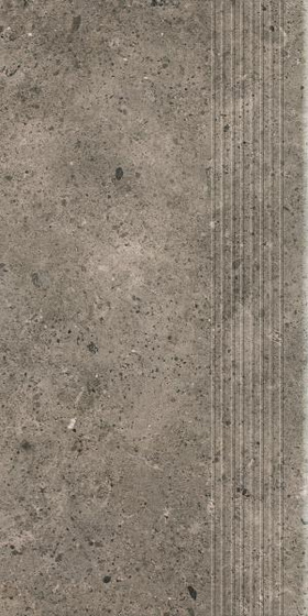 Starlight Antracite Stopnica Prosta Mat 30x60