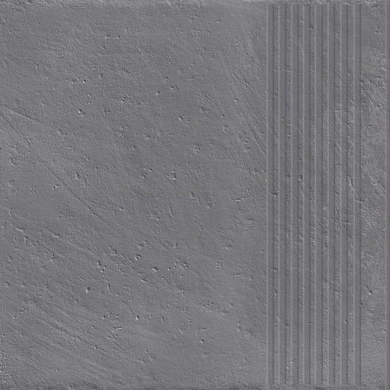 Sandris Grey Stopnica Prosta Struktura Mat 30x30