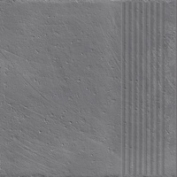 Sandris Grey Stopnica Prosta Struktura Mat 30x30