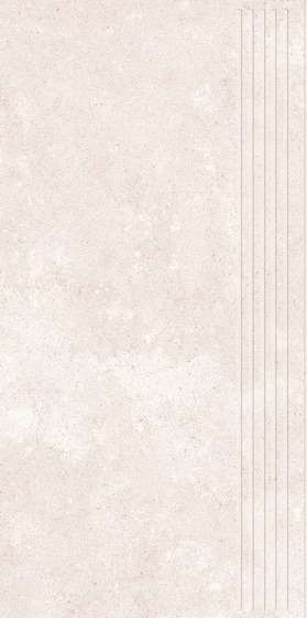 Cityrock White Stopnica Prasowana Mat 29,8x59,8