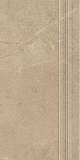 Archicross Concrete Beige Stopnica Prasowana Mat 29,8x59,8