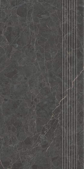 Archicross Stone Black Stopnica Prasowana Mat 29,8x59,8