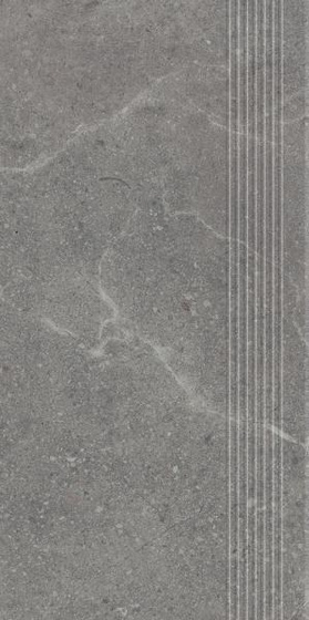 Archicross Concrete Grey Stopnica Prasowana Mat 29,8x59,8