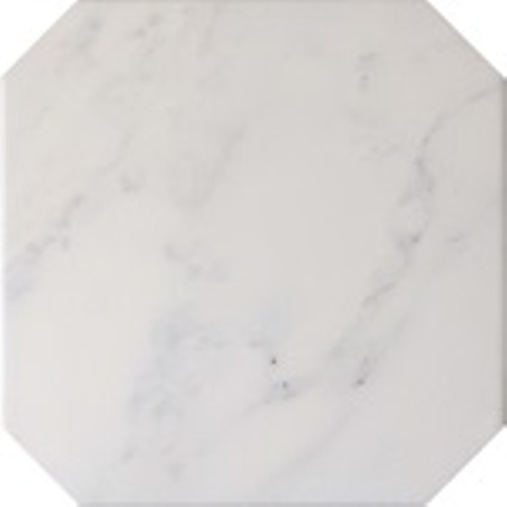 Octagon Marmol Blanco 20x20