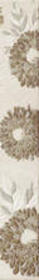 Oktawa Beige Listwa Kwiat 4,8x33,3