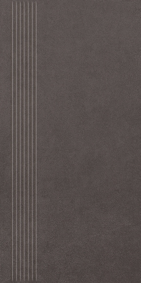 Intero Nero Stopnica Prasowana Mat 29,8x59,8